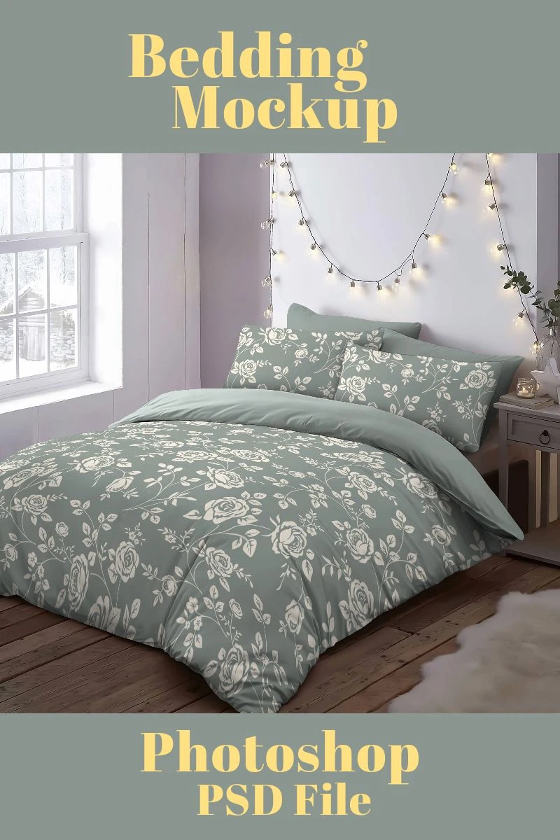 Bedding mockup 16 by Creativewity