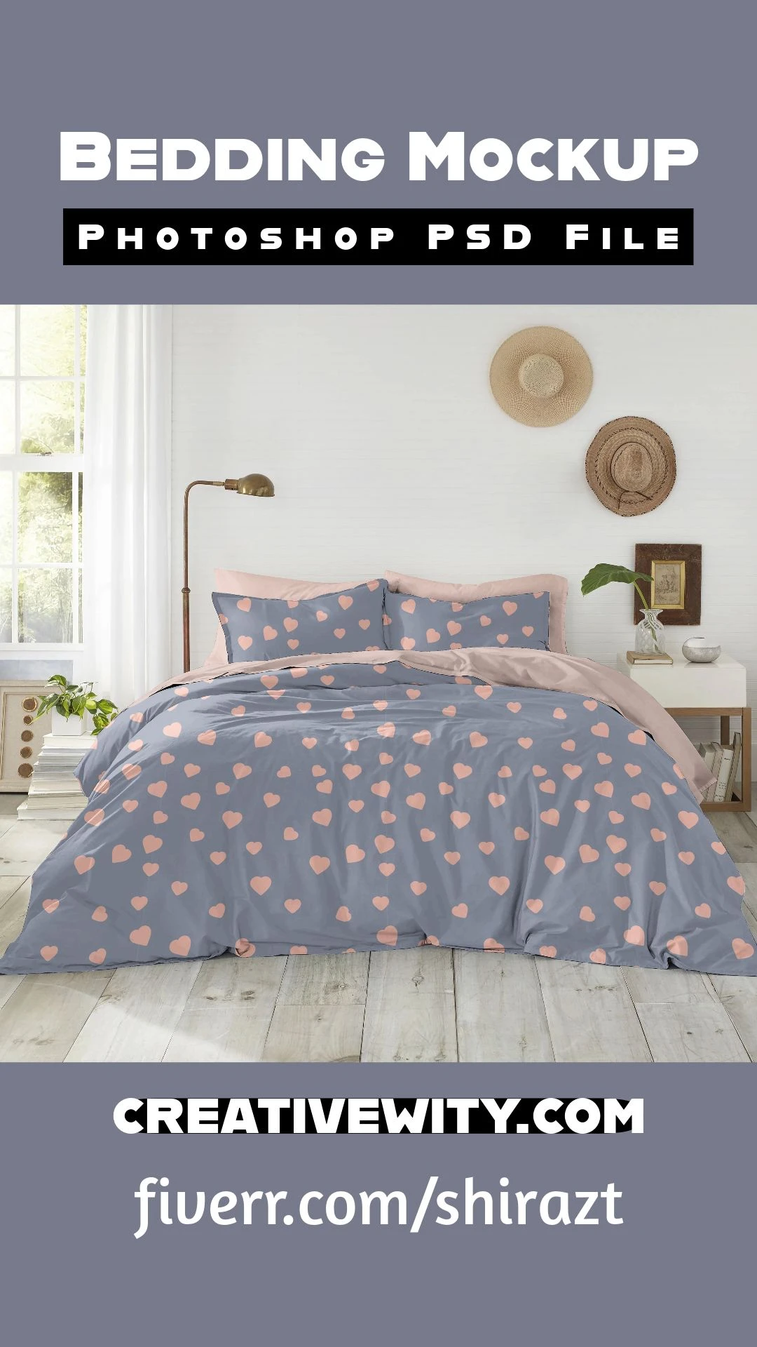 Bedding mockup 9 by Creativewity