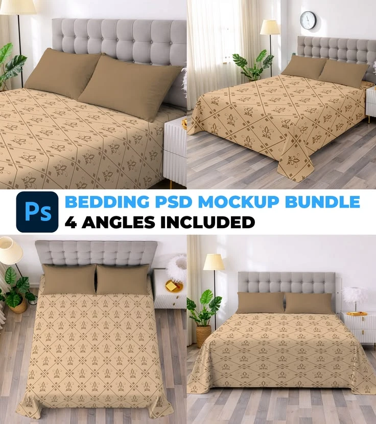 Bedding mockup 44 by Creativewity