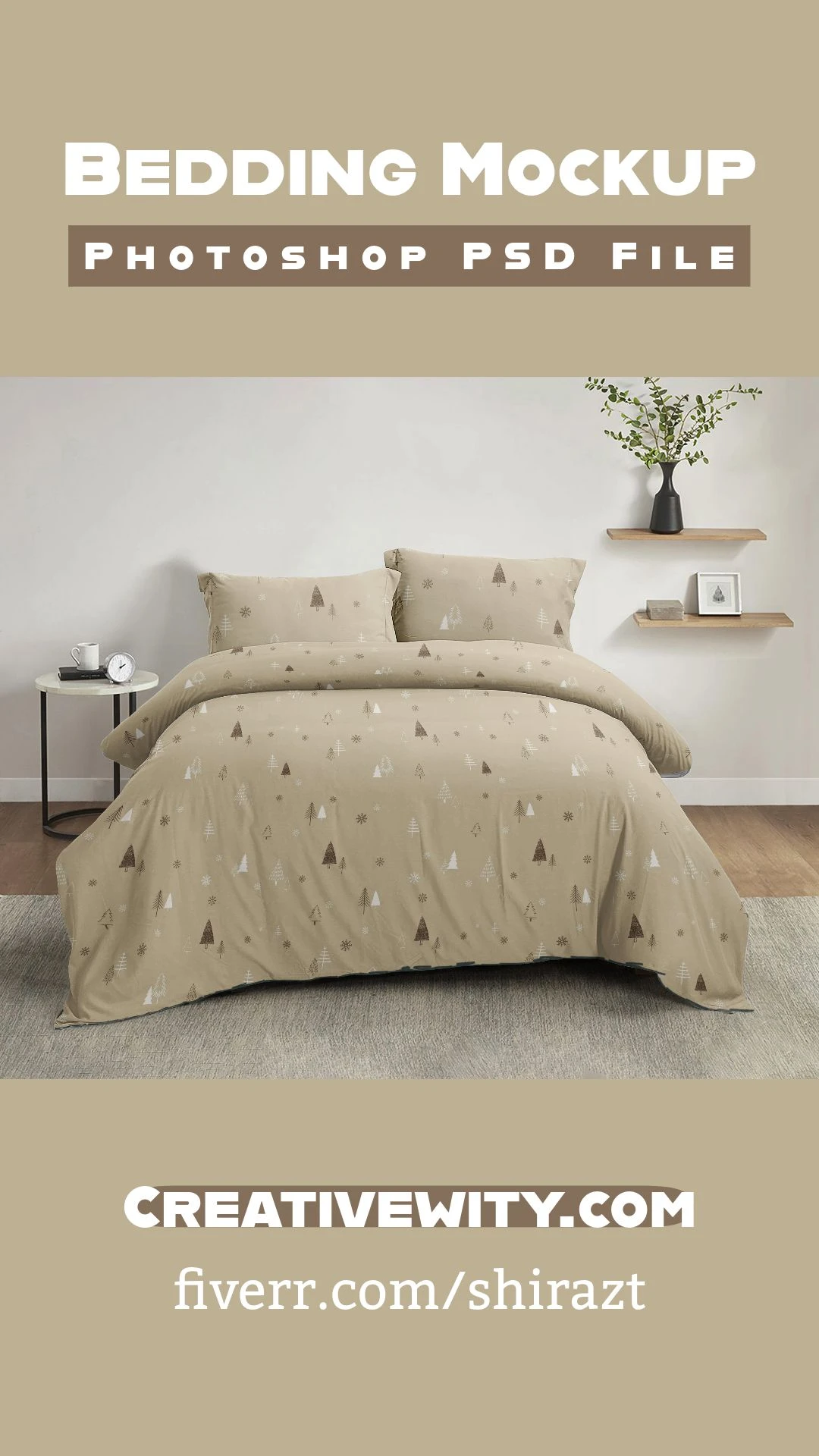 Bedding mockup 39 by Creativewity