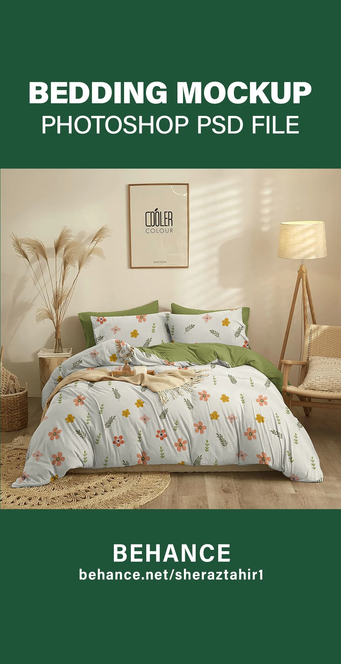 Bedding mockup 48 by Creativewity