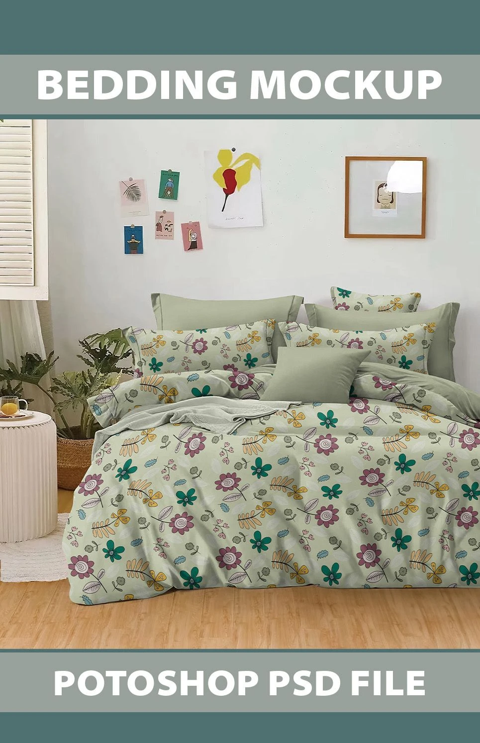 Bedding mockup 28 by Creativewity