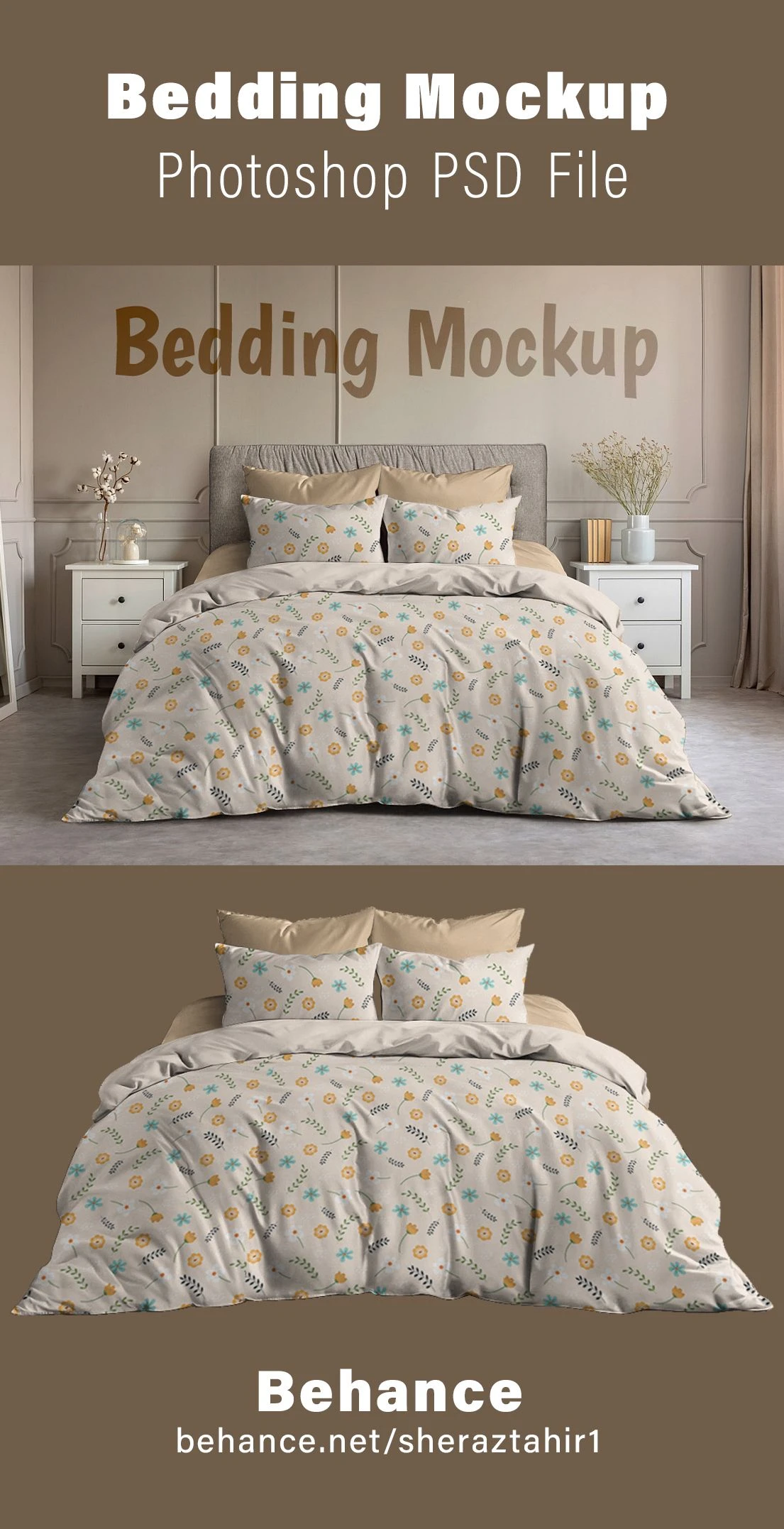 Bedding mockup 17 by Creativewity