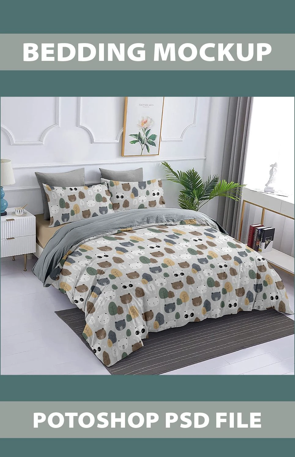 Bedding mockup 25 by Creativewity